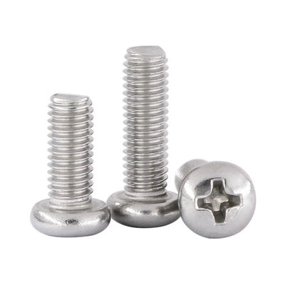 Viti cape dei fermi d'acciaio di Phillips Round Head Screws Stainless