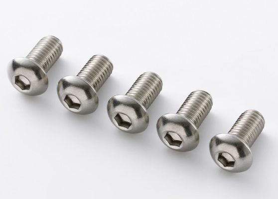 L'alto esagono rotondo della testa di acciaio inossidabile di durezza 304 avvita 100% su misura nell'ambito degli standard di qualità di UNI delle BS di BACCANO di iso