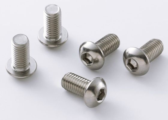 L'alto esagono rotondo della testa di acciaio inossidabile di durezza 304 avvita 100% su misura nell'ambito degli standard di qualità di UNI delle BS di BACCANO di iso
