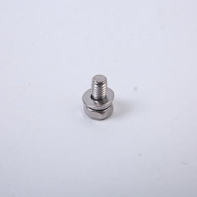 Il acciaio al carbonio nichelato avvita l'insieme di M3M4M5M6 Pan Head Combination Screw Three