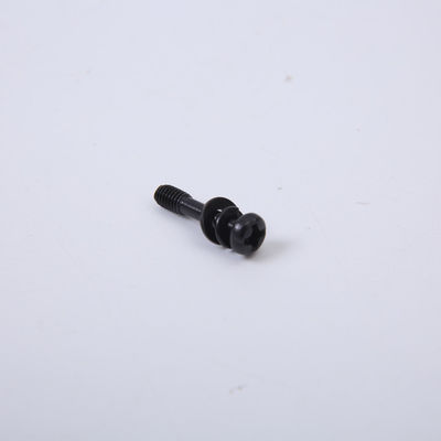 Lo zinco nero ha placcato le viti intorno alla testa con l'insieme triplo della rondella, Pan Head Screw scanalato trasversale