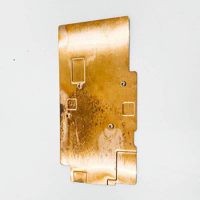 Dissipatore di calore di rame puro, piatto di rame del dissipatore di calore del dente della pala