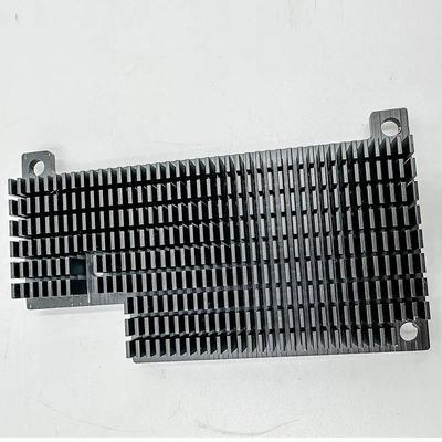Dissipatore di calore anodizzato il nero del sistema di raffreddamento, dissipatore di calore di alluminio su ordinazione del CPU