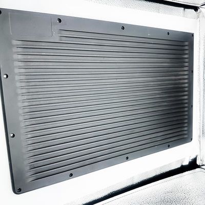 Dissipatore di calore di alluminio di giro di macinazione lavorante dell'estrusione delle parti di CNC per lo strumento di comunicazione