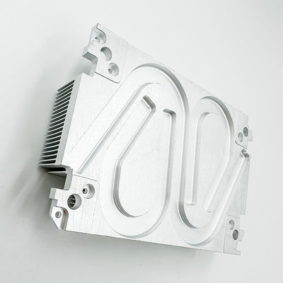 Dissipatore di calore di alluminio lavorante delle parti di metallo di CNC per l'invertitore fotovoltaico