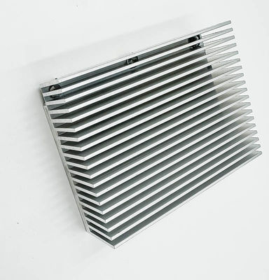 Dissipatore di calore di alluminio lavorante delle parti di metallo di CNC per l'invertitore fotovoltaico