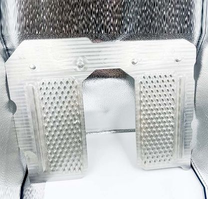 Base di appoggio lavorante del computer portatile di alluminio di CNC, base calma eccellente del computer portatile della lega di alluminio di alto potere della ventola di raffreddamento del dissipatore di calore del computer portatile