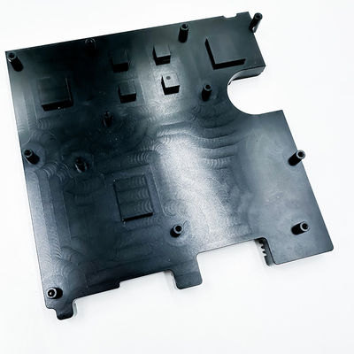 Radiatore anodizzato nero di alluminio del dissipatore di calore dei pezzi meccanici di CNC dell'automobile