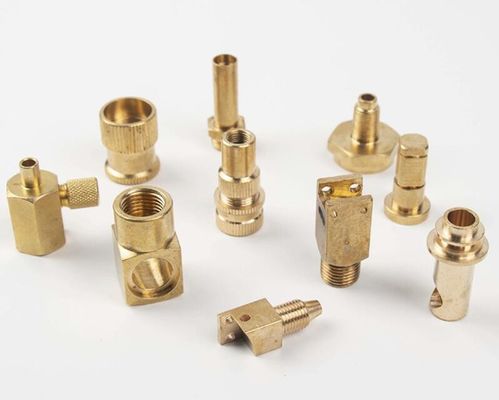 L'ottone lavorante di CNC avvita l'ottone su misura di precisione ha girato le componenti