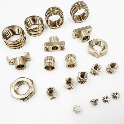 Componenti d'ottone di precisione di CNC, lavorare d'ottone girato delle parti
