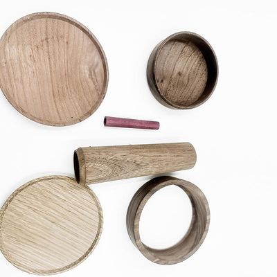 Prototipo rapido di legno che lavora la base a macchina del calendario della Tabella della noce nera