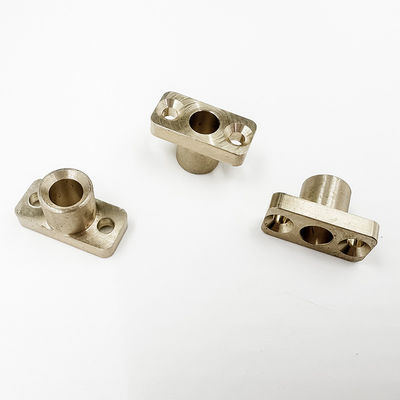 La colonna di rame del rame del dado delle componenti lavorata precisione d'ottone di CNC ha personalizzato