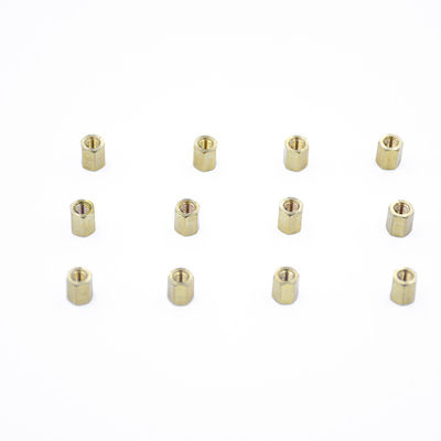 Parti CNC per viti a testa piatta in ottone DIN BS ANSI JIS GB Standard